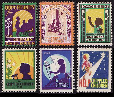 crippled children stamps